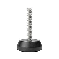 Fester Stützfuß FS 7 M12 x 90 NBR Ansicht 1 - bwz Schwingungstechnik